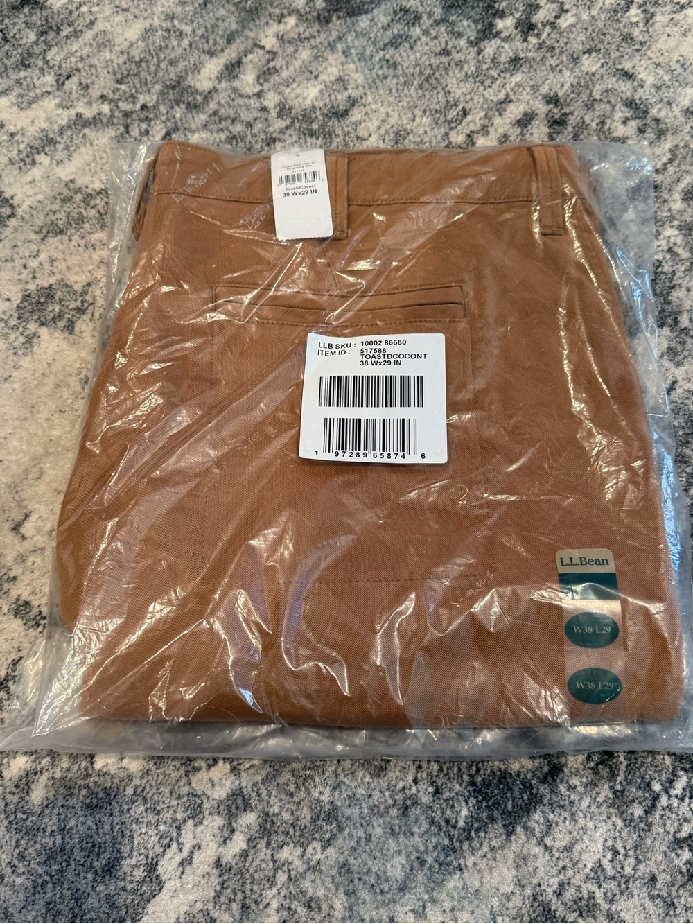 L.L.Bean Men's Classic Fit Comfort Stretch Straight Leg Chino Pants